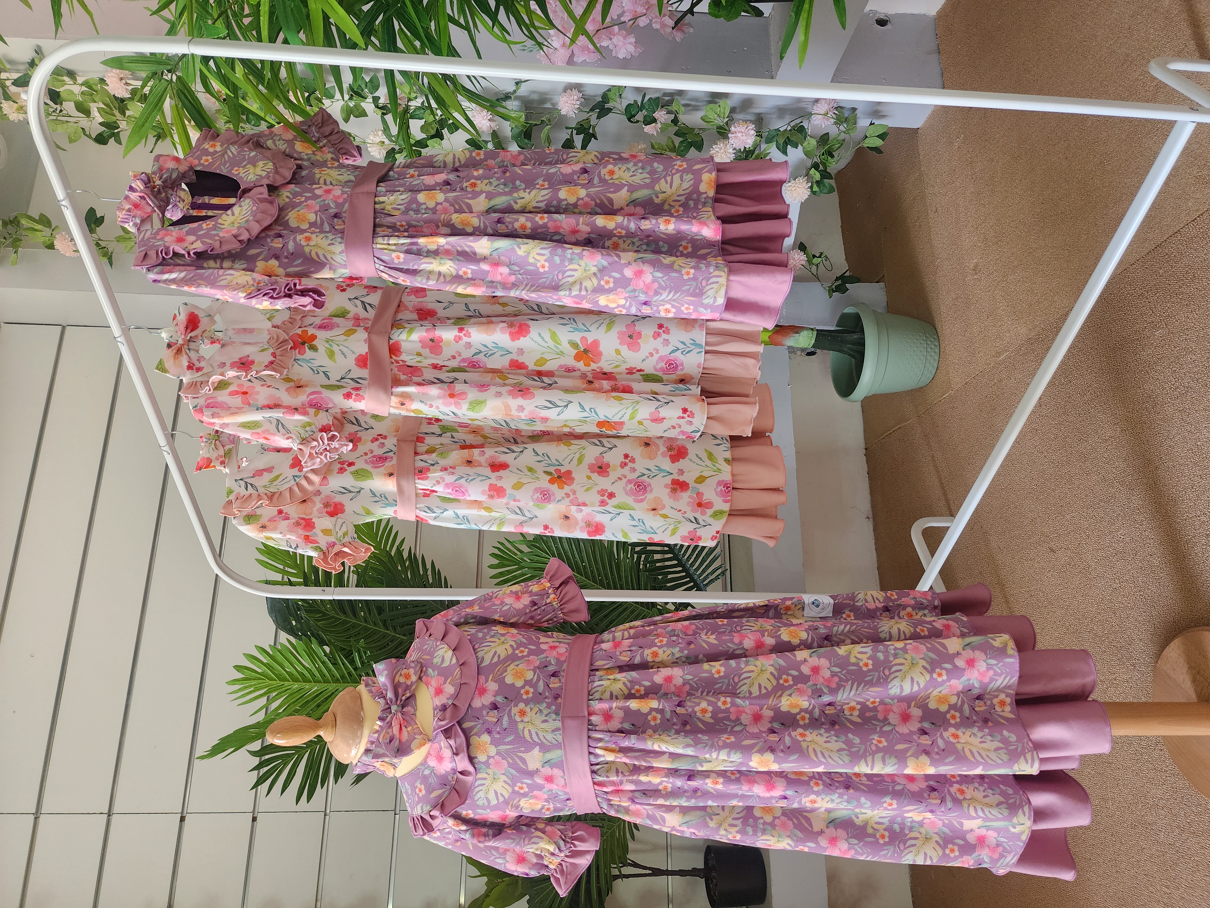 🪻فستان البنفسج