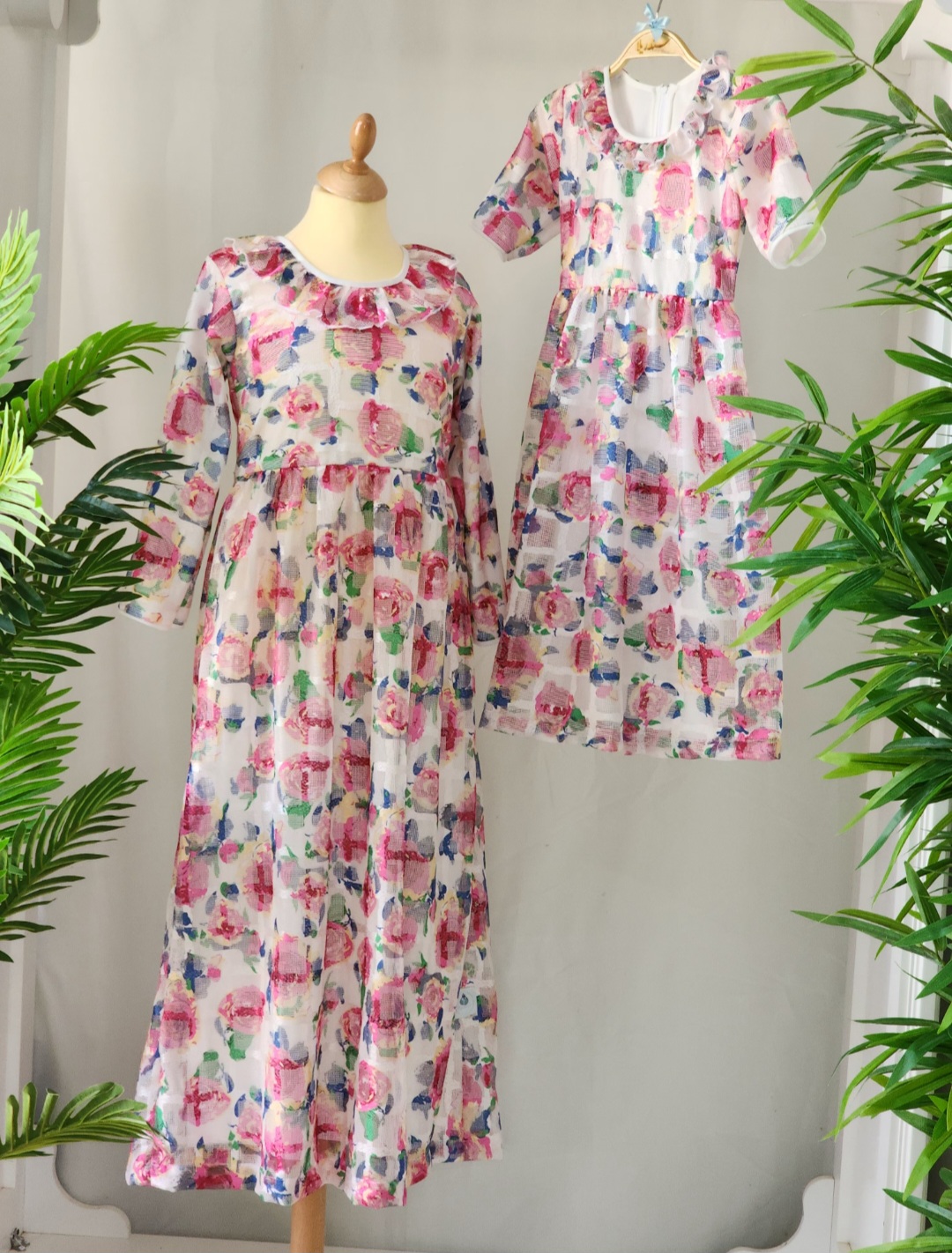 فستان شبك مزخرف