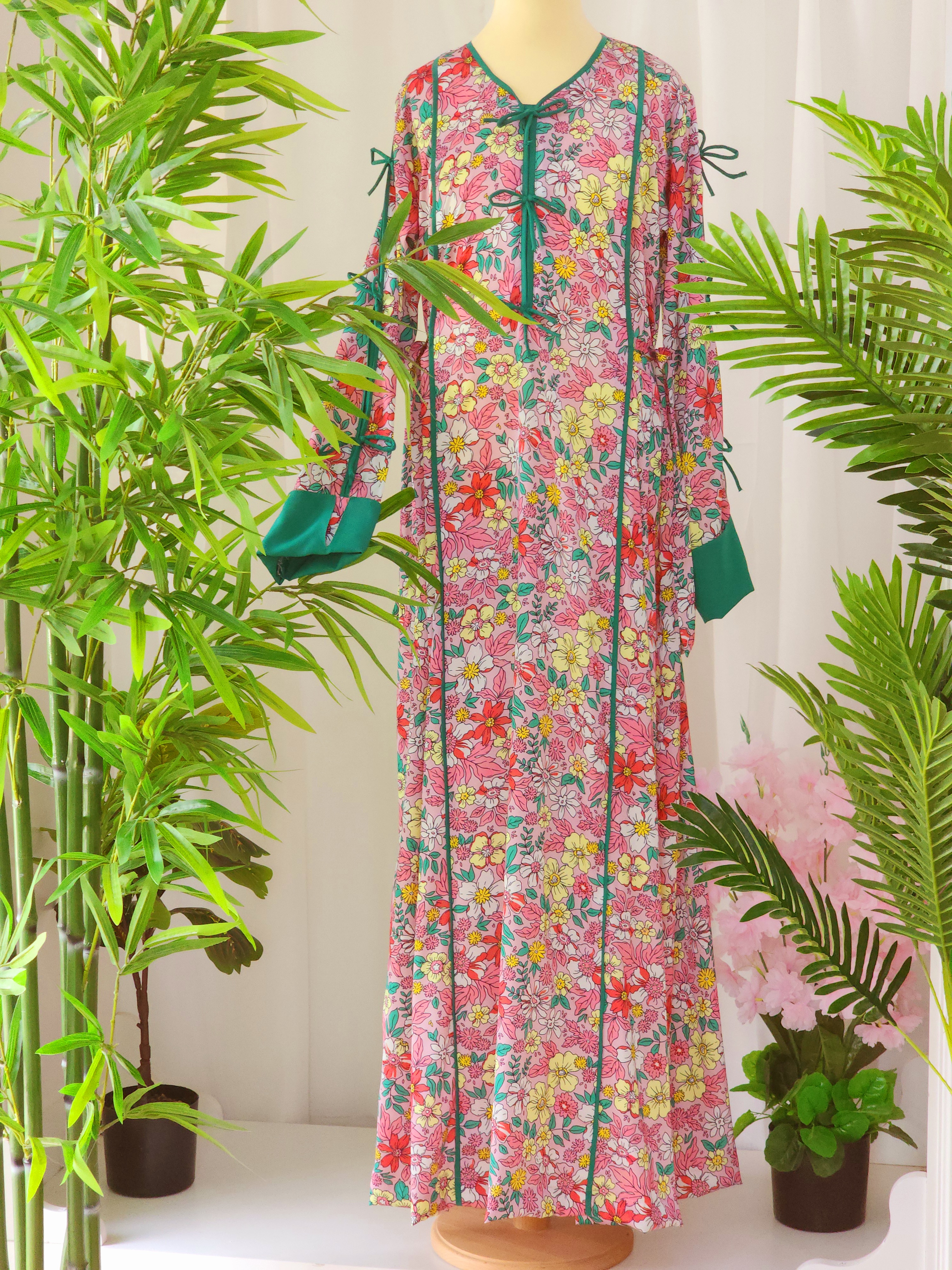 جلابية الفيونكات-أخضر