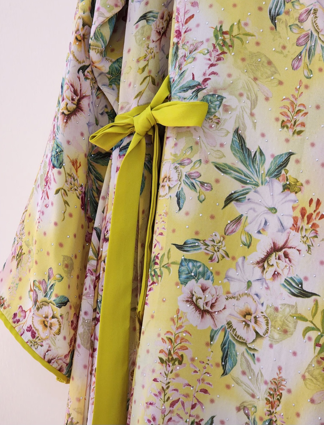 جلابية شيفون مفصص١