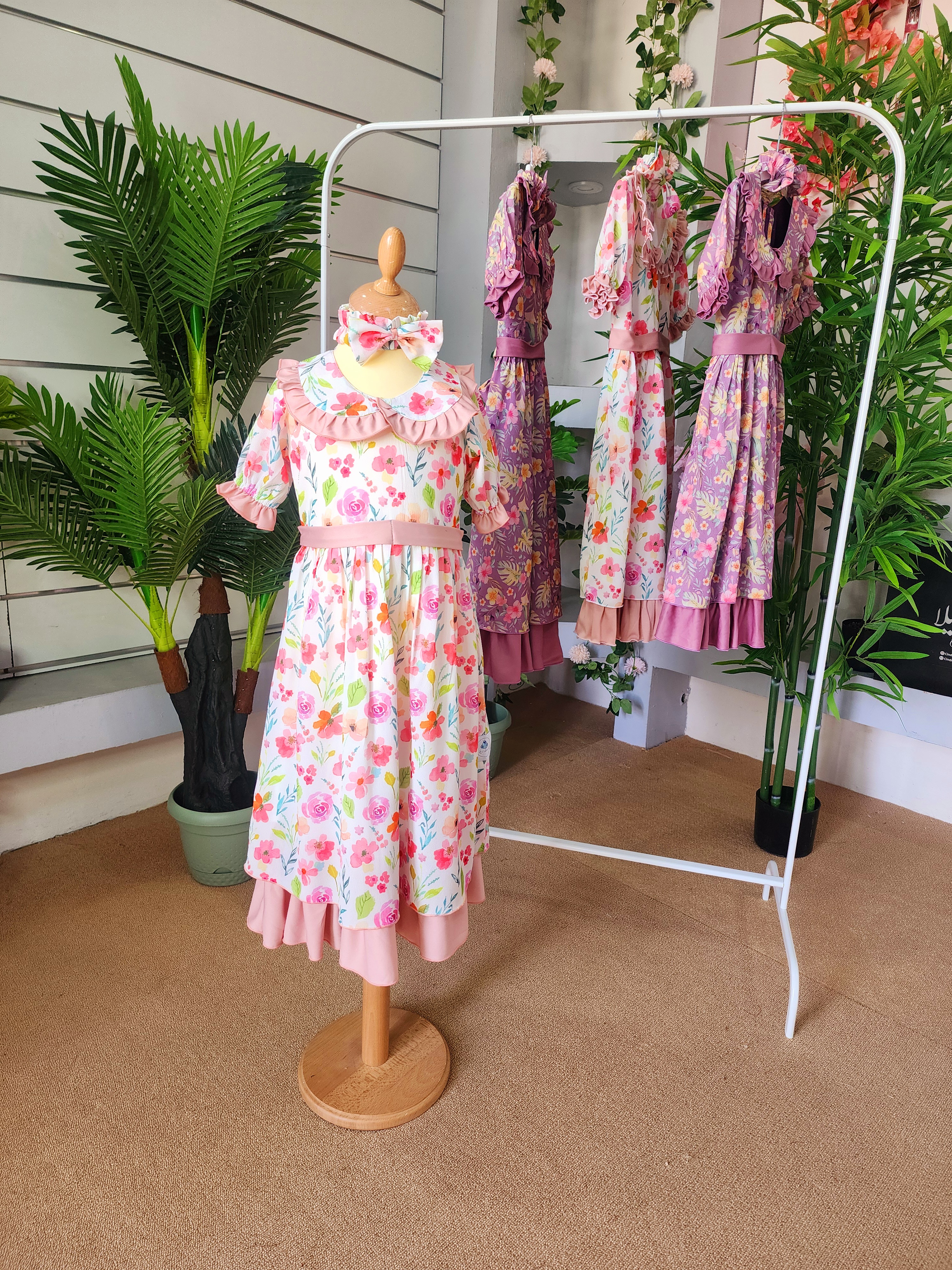 فستان حقل الورد