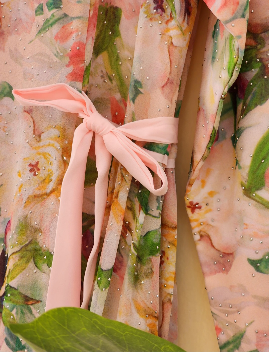 جلابية شيفون مفصص١٠