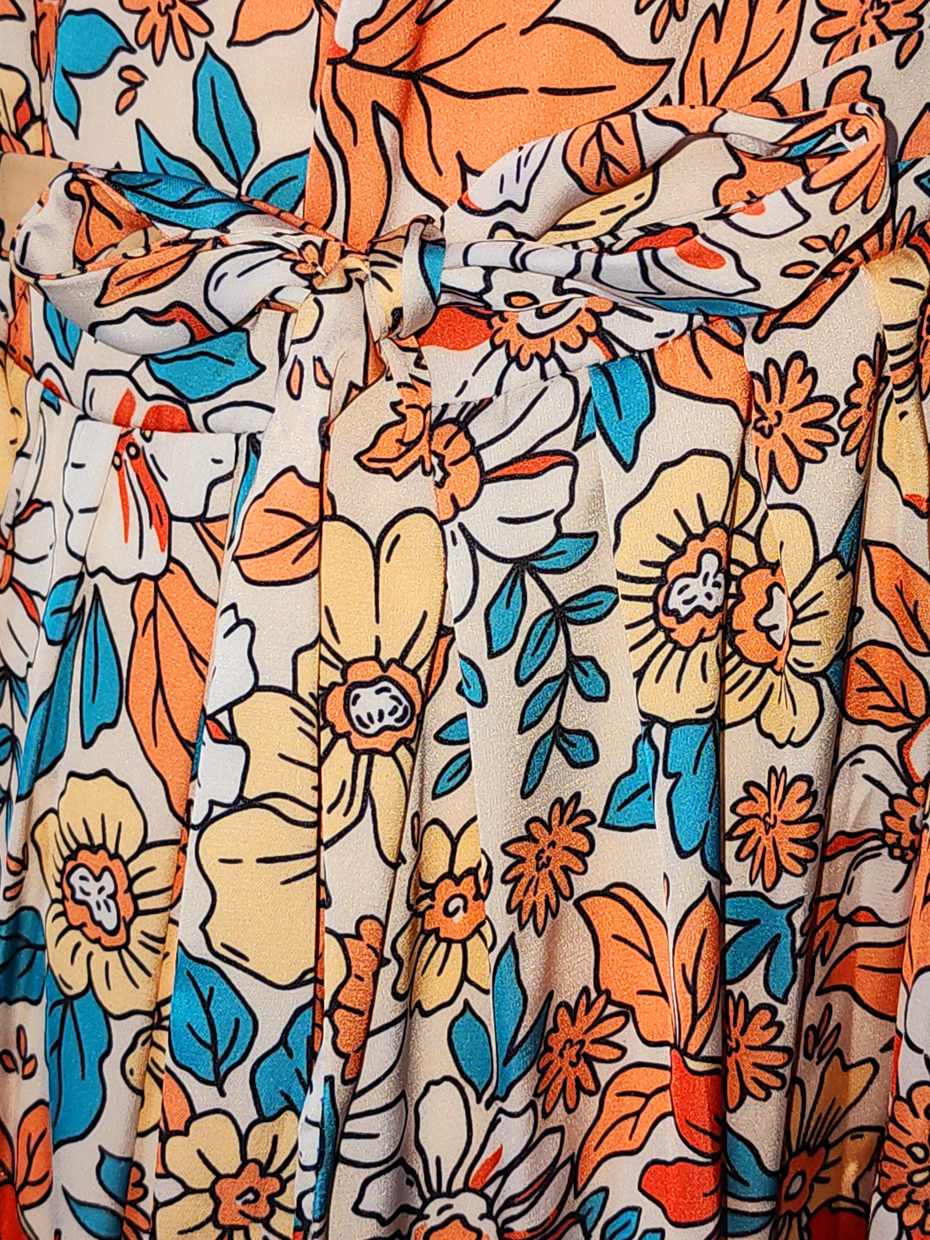 جلابية الفيونكات-أزرق