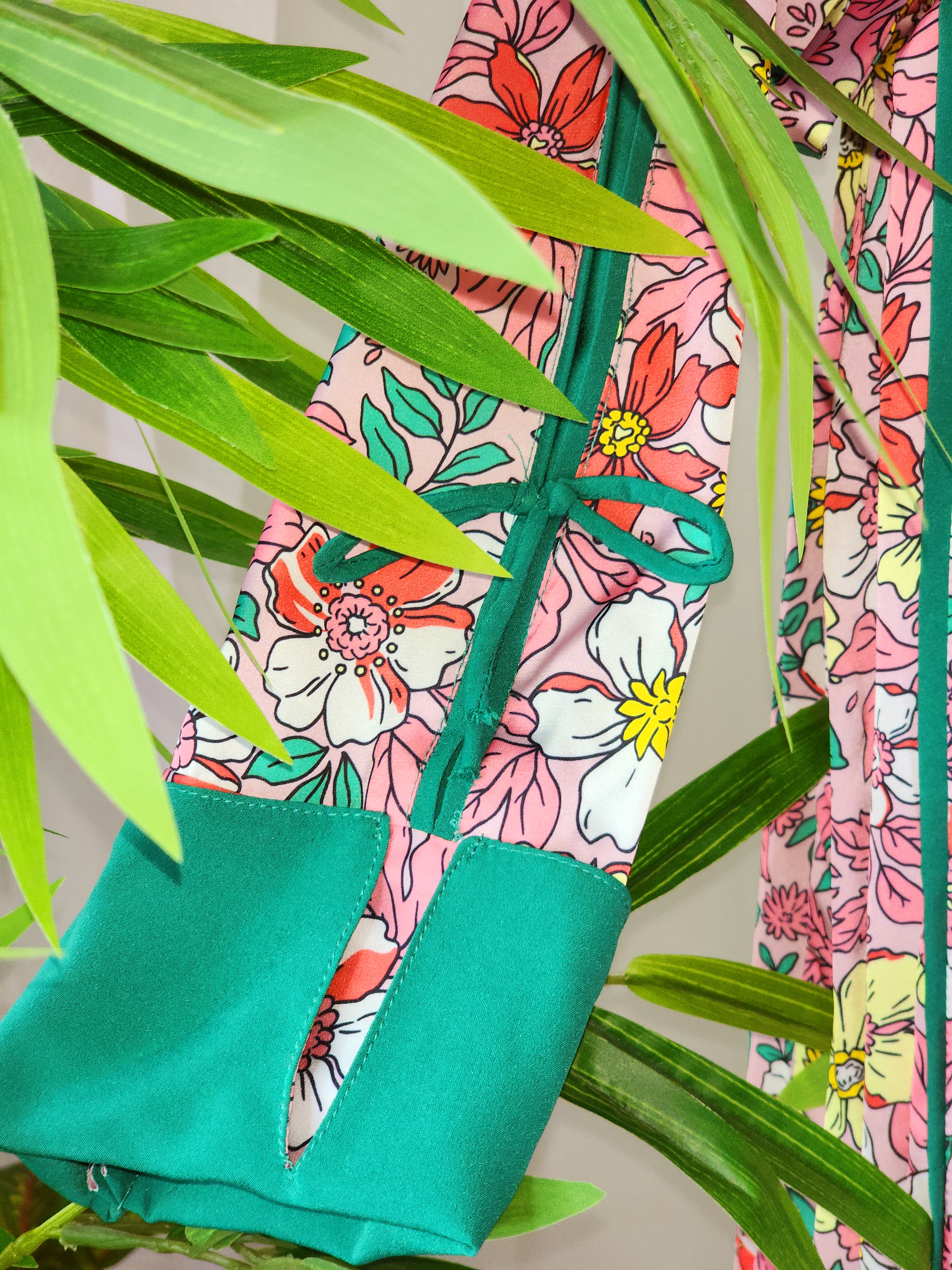 جلابية الفيونكات-أخضر