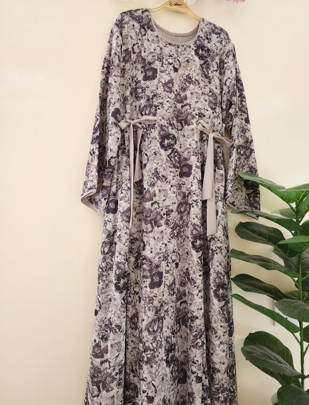 جلابية شيفون مفصص٧