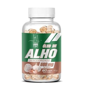 Óleo de Alho Desodorizado 500 mg 60CAPS