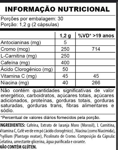 Diabolik Red Orange - Morosil 60CAPS