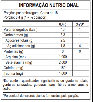 Pré-Treino Horus Max Titanium 150G