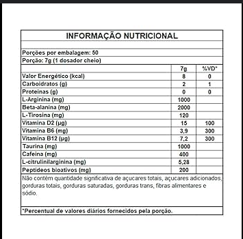 Insane Psychopath Pré-Treino 350G