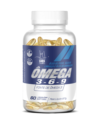 Ômega 3-6-9 Health Labs 60CAPS