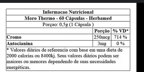 Moro Thermo Citrus Sinensis 60CAPS