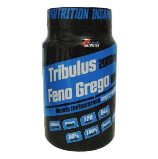 Tribulus 2000mg Feno Grego 120CAPS