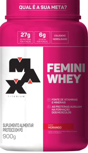 Femini Whey Morango 900g
