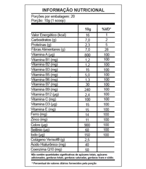 Colágeno Herbamed Sabor Abacaxi 200G