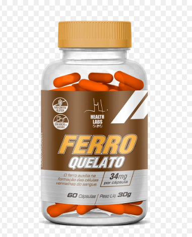 Ferro Quelato 60CAPS