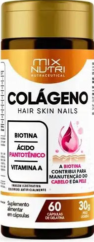 Colágeno Mix Nutri Hair Skin Nails 60CAP