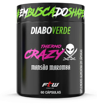 Diabo Verde Thermo Crazy 60CAPS