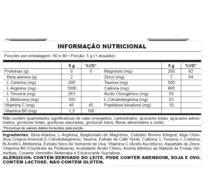 Insane Original Pré-Treino FRUIT PUNCH 400G