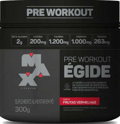 Pré-treino Égide Max Titanium 300G