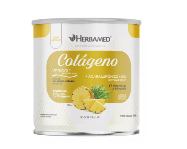 Colágeno Herbamed Sabor Abacaxi 200G