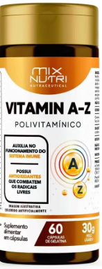 Vitamina A-Z Mix Nutri 60CAP