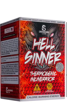 Hell Sinner Thermogenic Incinerator 60CAPS