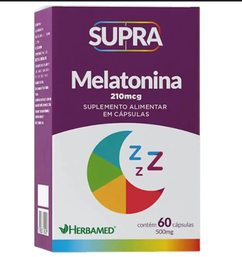 Melatonina Supra 210mcg 60CAPS