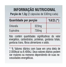 Chlorella 323mg 60CAPS