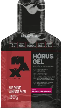 Hórus Gel MAX Titanium 10UNIDADES