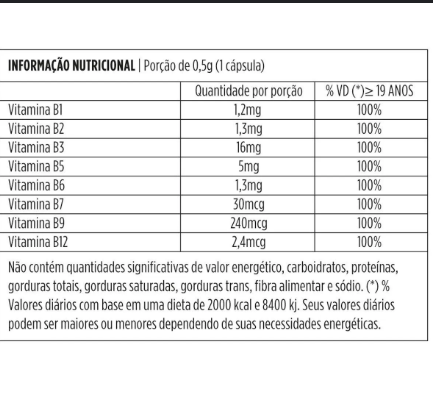 Complexo B Supra 60CAPS