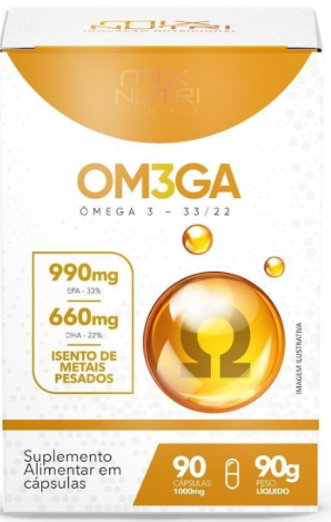 Ômega 3 em cápsulas 90CAP