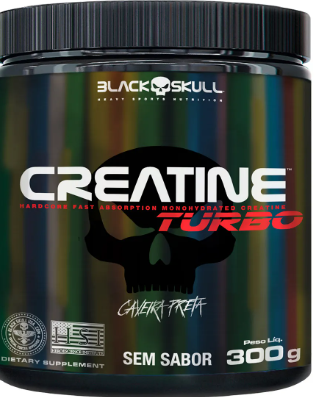 Creatina Turbo Black Skull 300G