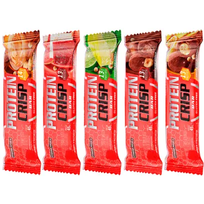 Barrinha de proteína Protein Crisp Integralmedica