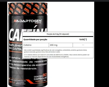 Cafeína Adaptogen Science 90CAPS