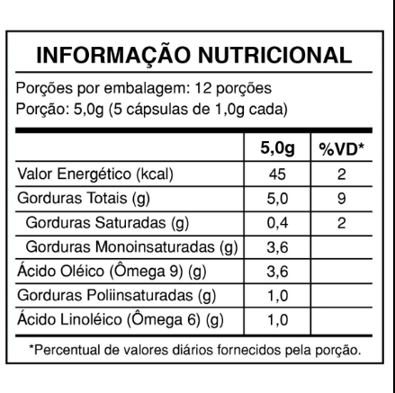 Óleo de Abacate 60CAPS