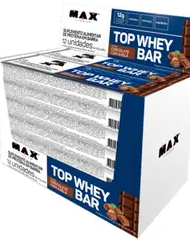 Top Whey Bar Max Titanium 12UNIDADES