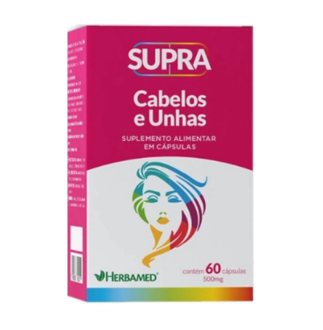 Supra Cabelos e Unhas 60CAPS