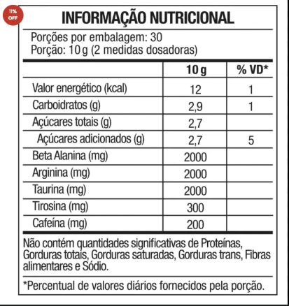 Diabo Verde Pre-Workout FTW 300G