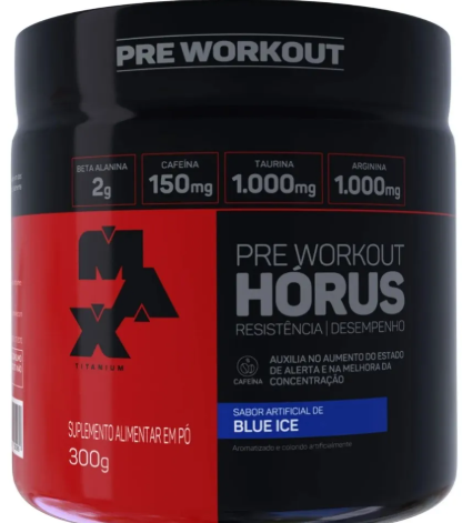 Pré-Treino Horus Max Titanium 150G