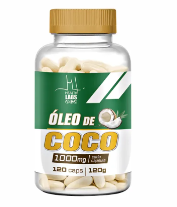 Óleo de Coco 1000mg Health Labs 60CAPS