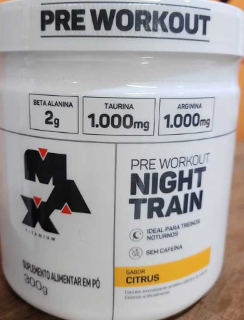 Pre Workout Night Train 300G