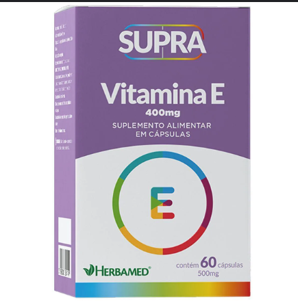 Vitamina E 400mg Supra Herbamed 60CAPS