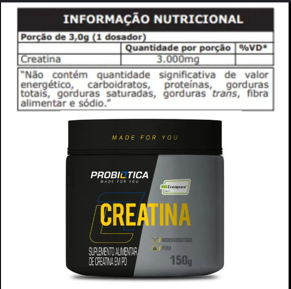 Creatina Probiotica 150g