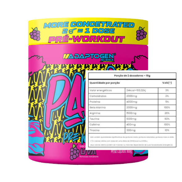 Panic Pré-Workout 300G