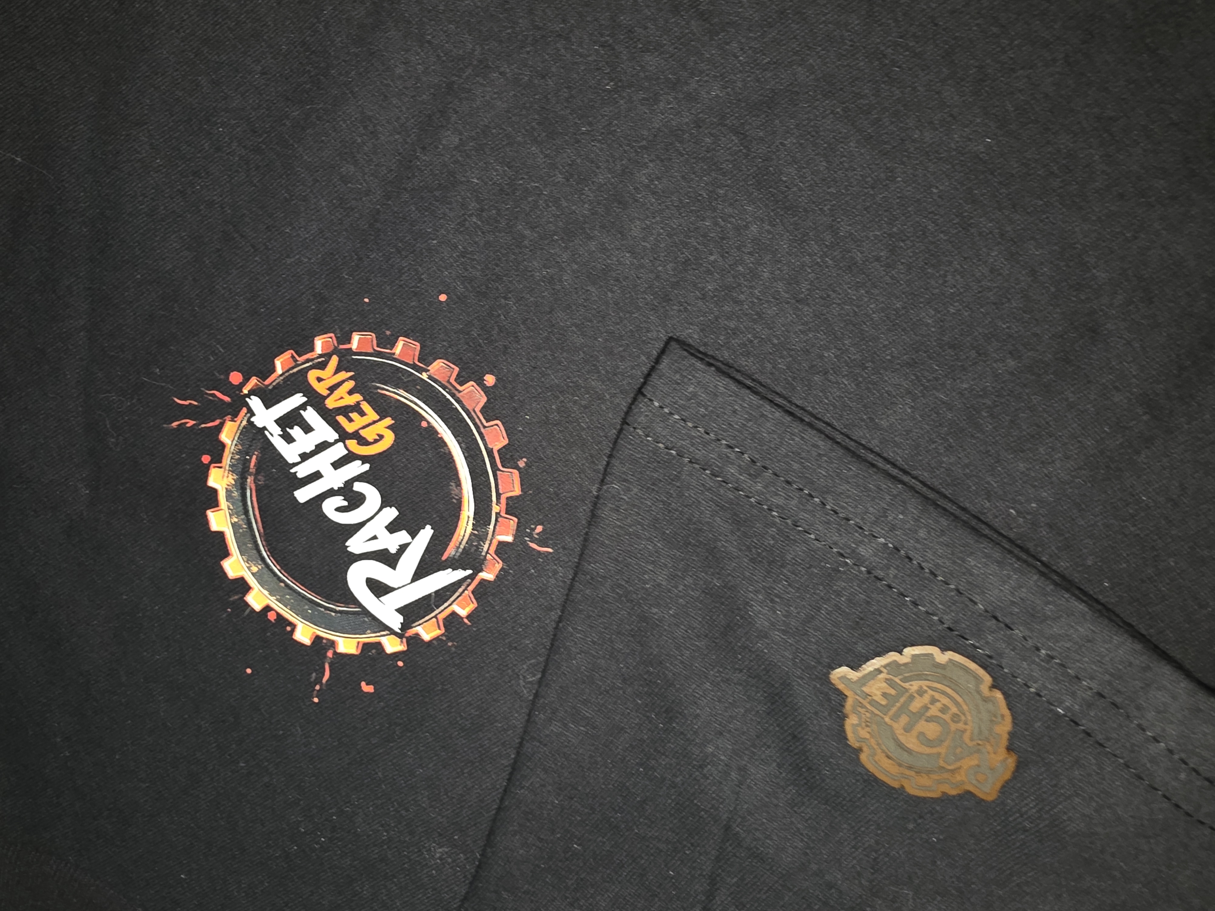 Rachet gear Design  "Florida Mud Cricket Mud Cricket T-Shirt (Black)