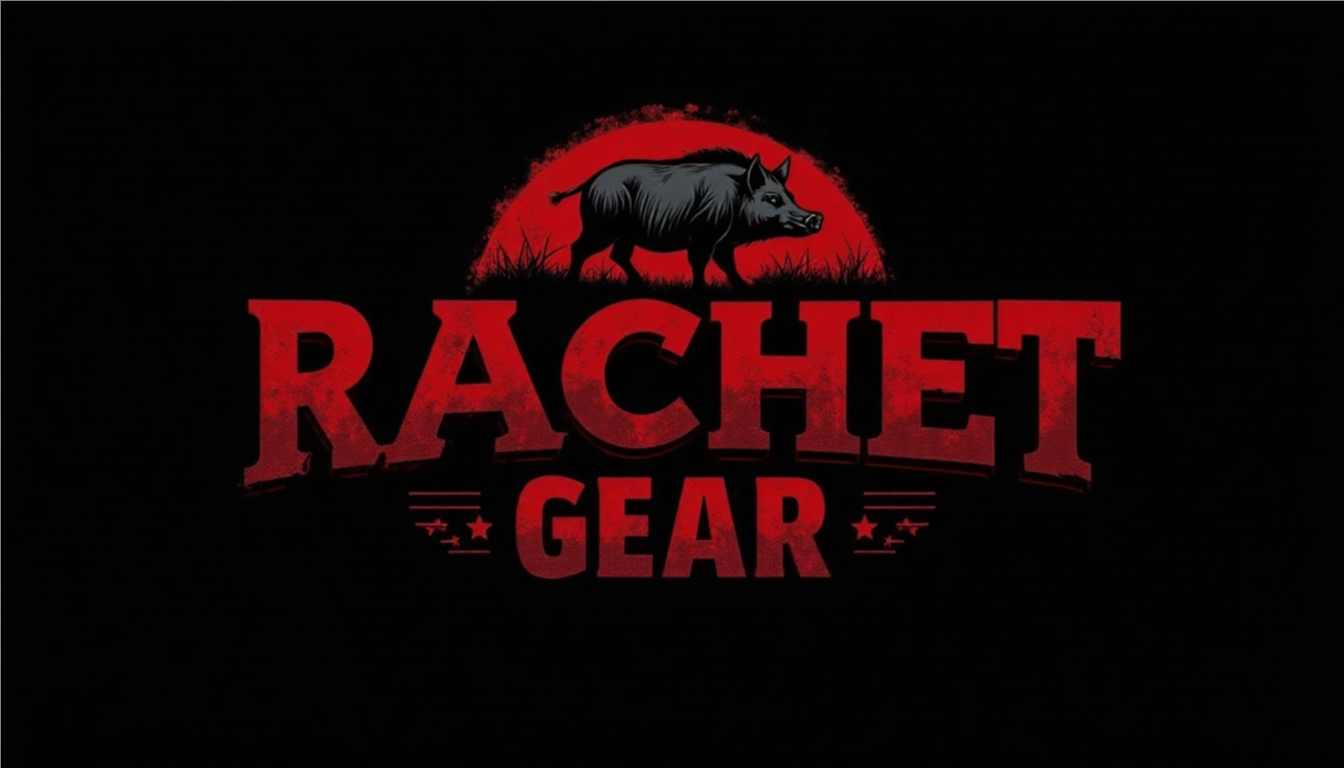 Rachet gear Design  Real Hunters Do It Doggie Style T-Shirt (Black)