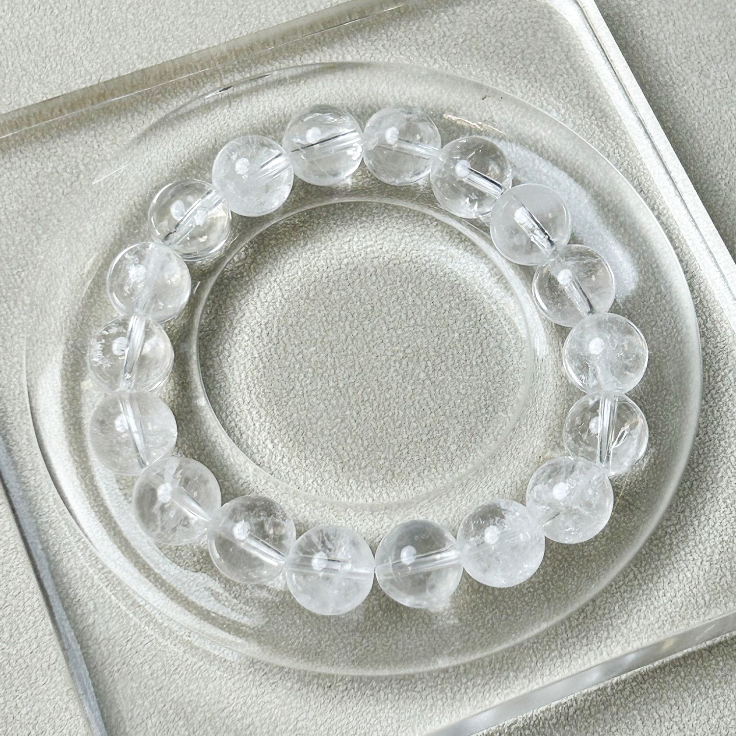 Clear Quartz Energy Crystal Bracelet