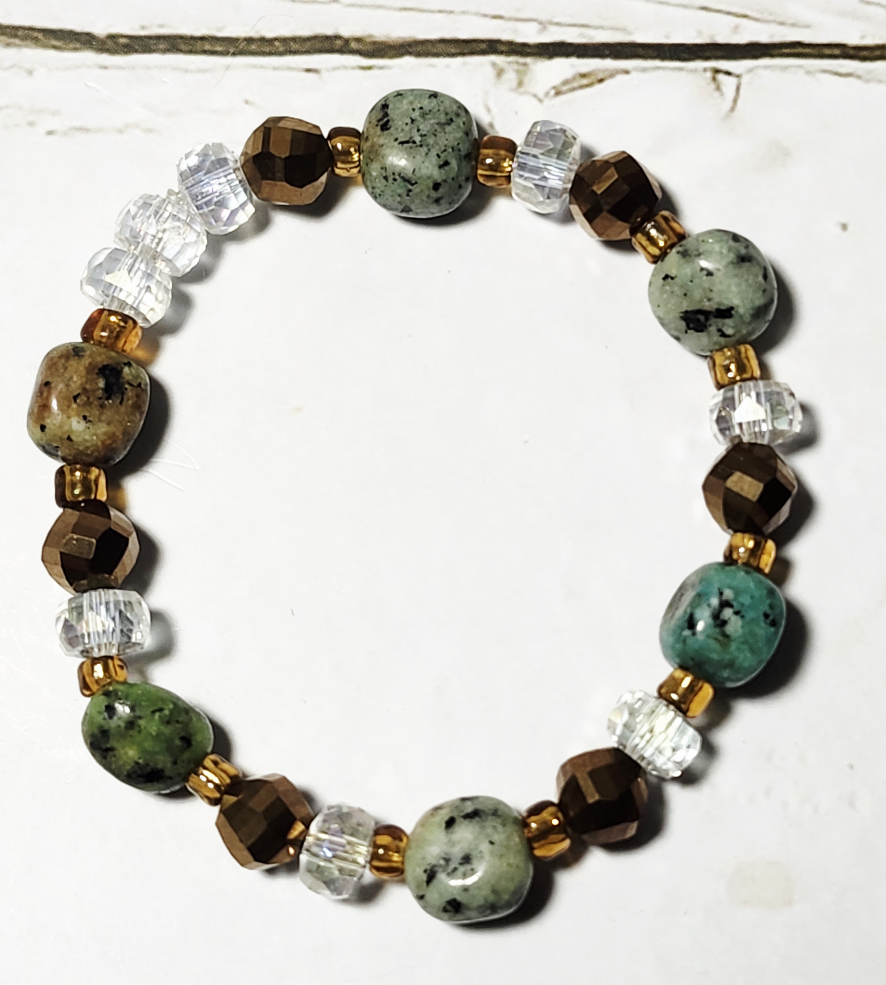 "Teri" Handmade Beaded Bracelet