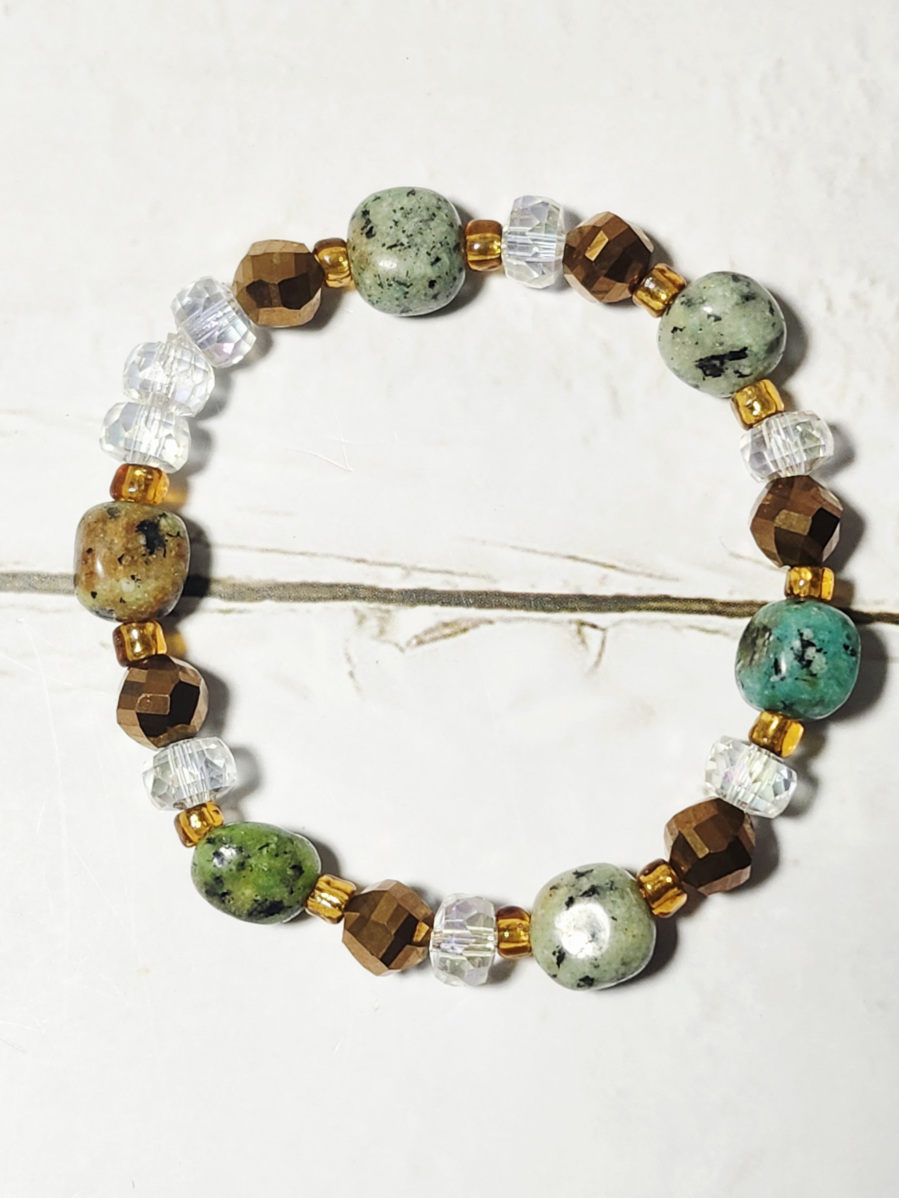 "Teri" Handmade Beaded Bracelet