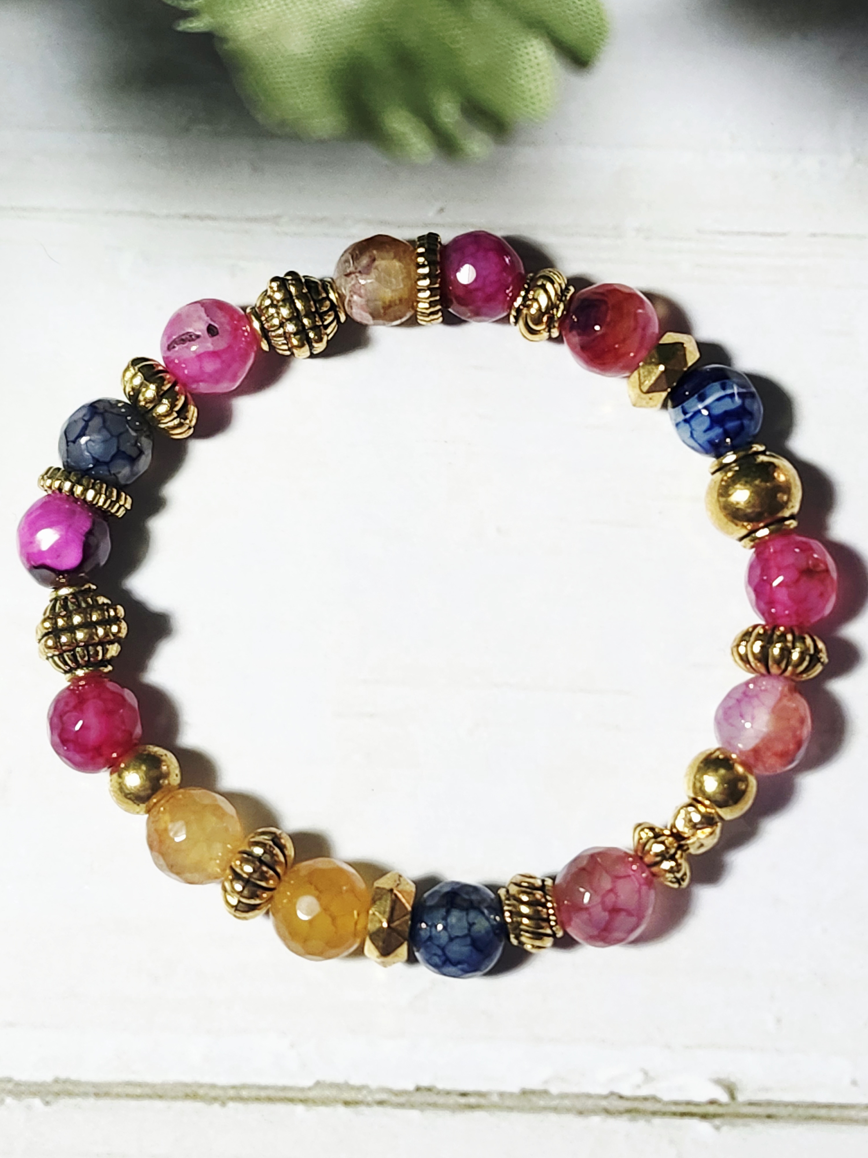 "Micaela" Multicolor Beaded Bracelet
